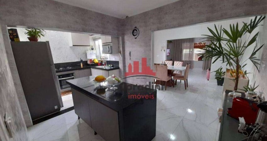 Casa com 4 dormitórios à venda, 153 m² por R$ 560.000 - Parque Novo Mundo - Americana/SP