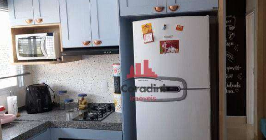 Apartamento com 2 dormitórios à venda, 56 m² por R$ 265.000 - Jardim Vista Alegre - Santa Bárbara D'Oeste/SP