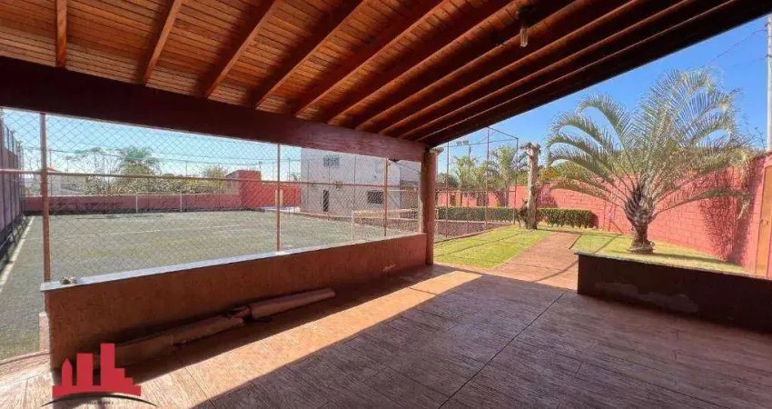 Chácara comercial para alugar, 500 m² - parque dos pinheiros - nova odessa/sp