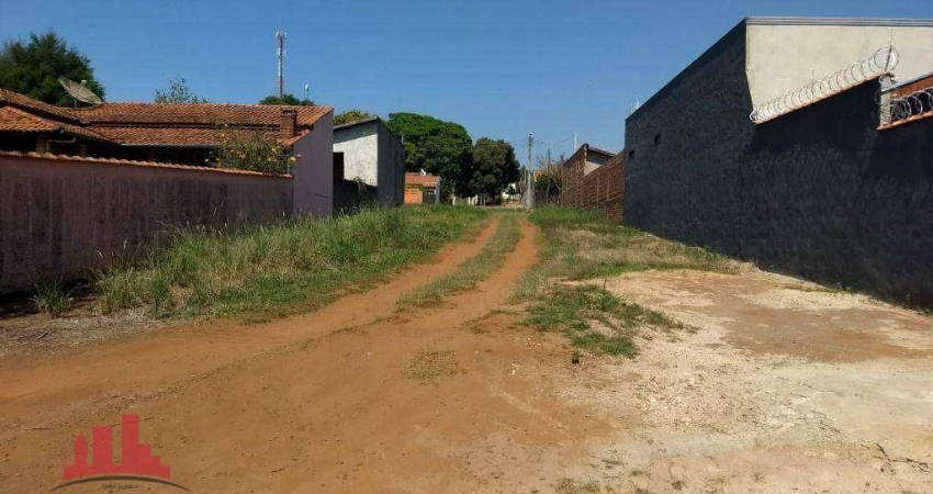 Terreno à venda, 300 m² por R$ 130.000,00 - Brotas - Brotas/SP