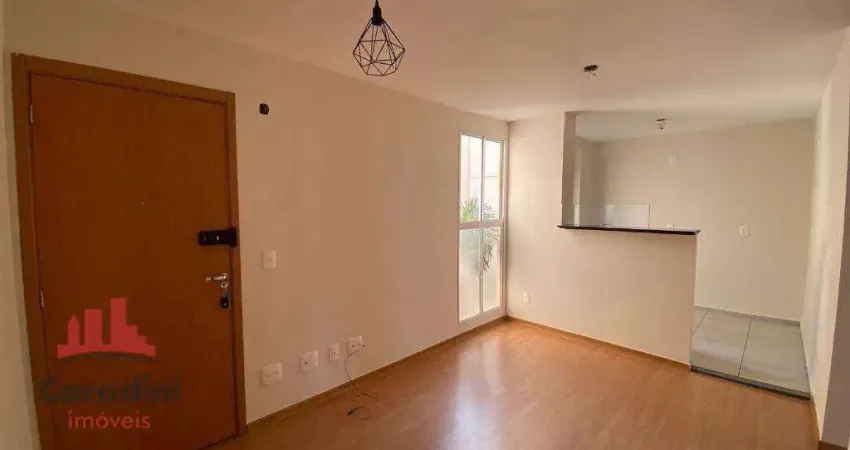 Apartamento com 2 dormitórios à venda, 52 m² por R$ 175.000 - Jardim Vista Alegre - Santa Bárbara D'Oeste/SP
