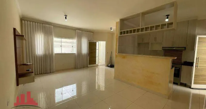Casa com 3 dormitórios para alugar, 150 m² por R$ 3.073,00/mês - Parque Universitário - Americana/SP