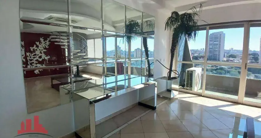 Apartamento com 3 dormitórios para alugar, 224 m² por r$ 8.853,00/mês - vila medon - americana/sp