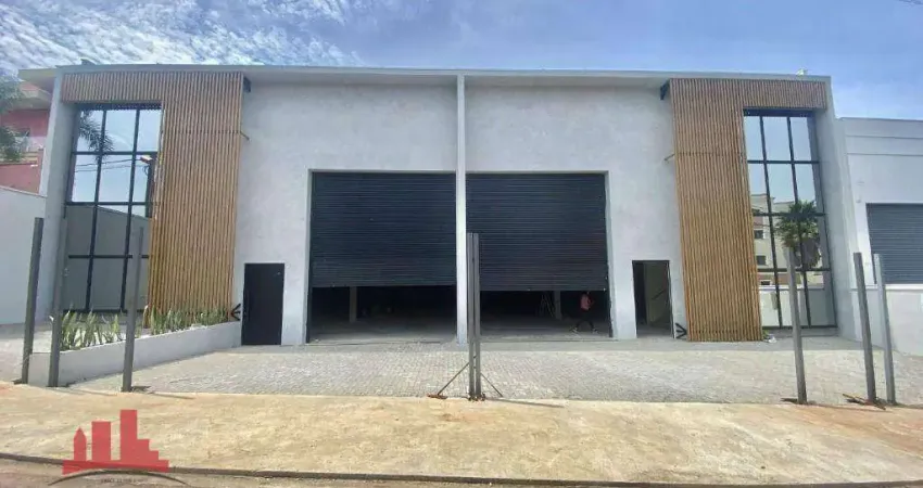 Salão para alugar, 652 m² - Loteamento Industrial Machadinho - Americana/SP