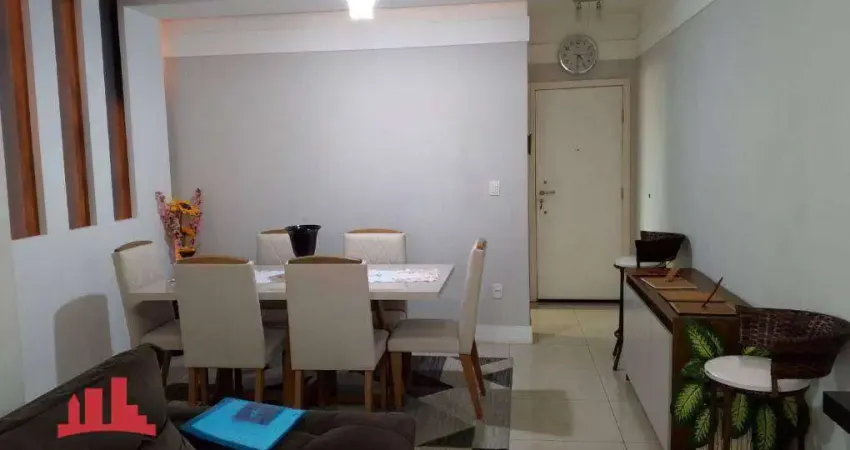 Apartamento com 3 dormitórios para alugar, 80 m² por R$ 2.842,00/mês - Parque Fabrício - Nova Odessa/SP