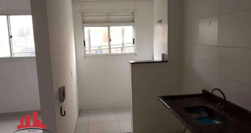 Apartamento com 2 dormitórios para alugar, 50 m² por R$ 1.362,67/mês - Jardim Das Palmeiras I - Nova Odessa/SP