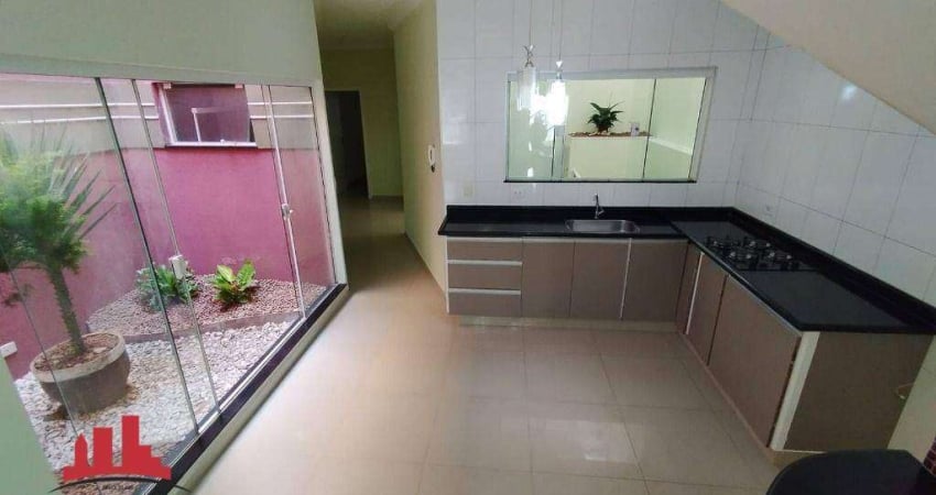Casa com 4 dormitórios para alugar, 178 m² por R$ 2.898,00/mês - Jardim Boer I - Americana/SP
