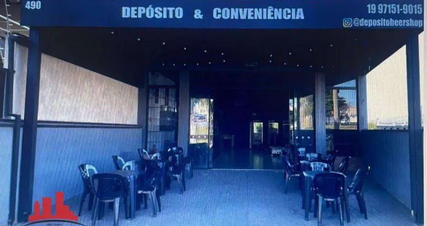 Salão para alugar, 316 m² por r$ 6.500/mês - parque residencial jaguari - americana/sp