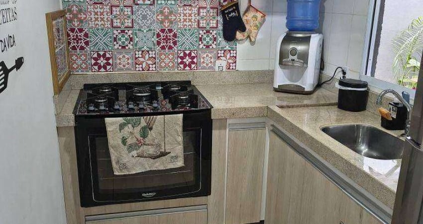 Casa com 2 dormitórios para alugar, 55 m² por R$ 1.500,00/mês - Residencial Jardim dos Ipês - Nova Odessa/SP