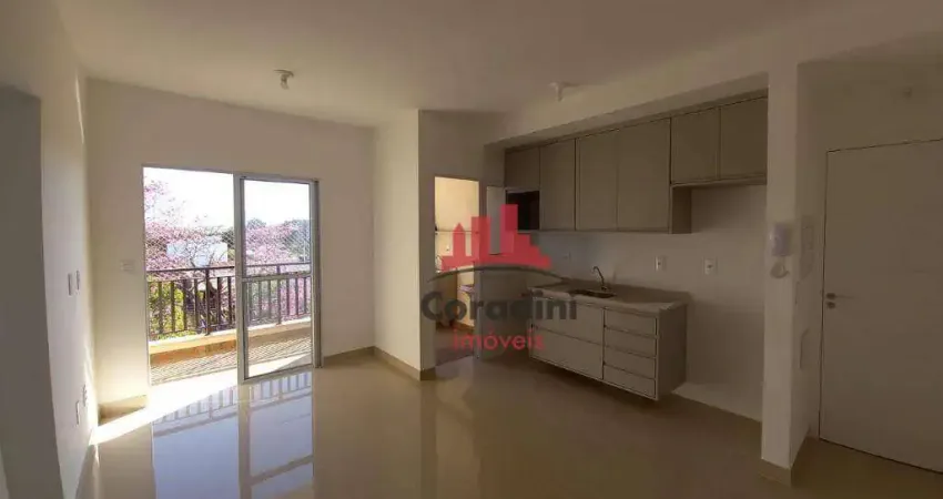 Apartamento com 2 dormitórios para alugar, 61 m² por R$ 2.222,00/mês - Centro - Nova Odessa/SP