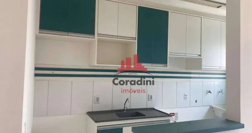 Apartamento com 2 dormitórios para alugar, 43 m² por R$ 1.218,00/mês - Chácara Letônia - Americana/SP