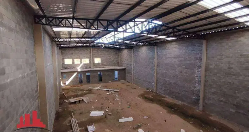Galpão para alugar, 750 m² por r$ 12.300,00/mês - parque industrial jair faraone zanaga 3 - americana/sp