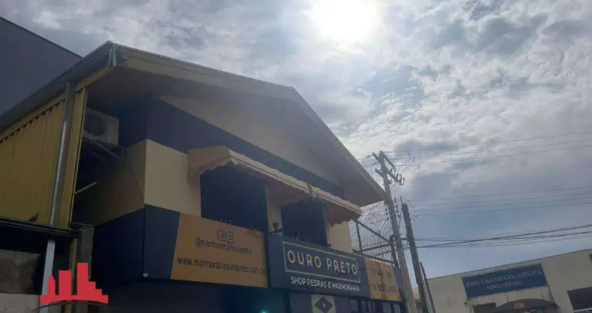 Sala para alugar, 15 m² por r$ 1.200/mês - vila letônia - nova odessa/sp