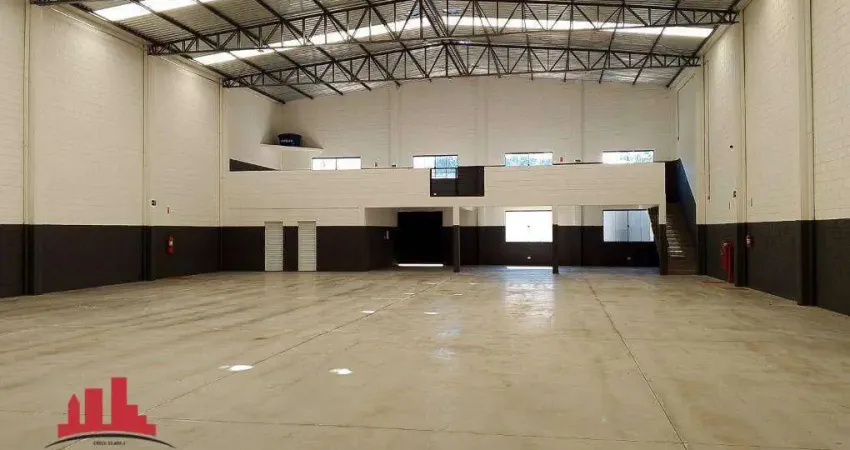 Galpão para alugar, 900 m² por r$ 16.000,00/mês - zona de producao industrial 02 - nova odessa/sp
