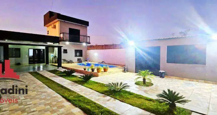 Casa com 3 dormitórios à venda, 300 m² por r$ 600.000 - estância árvore da vida - sumaré/sp
