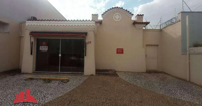 Casa comercial com 4 salas para alugar na Rua Marechal Deodoro, Centro, Americana