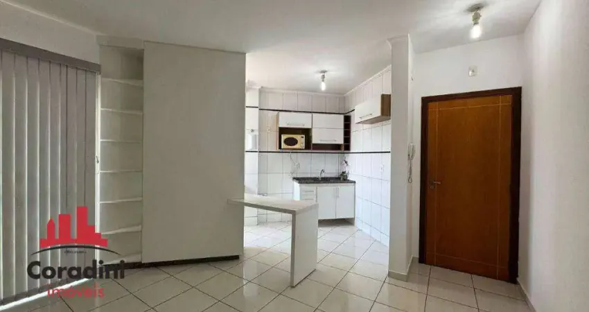Apartamento com 1 dormitório à venda, 43 m² por r$ 210.000 - condomínio central park - nova odessa/sp