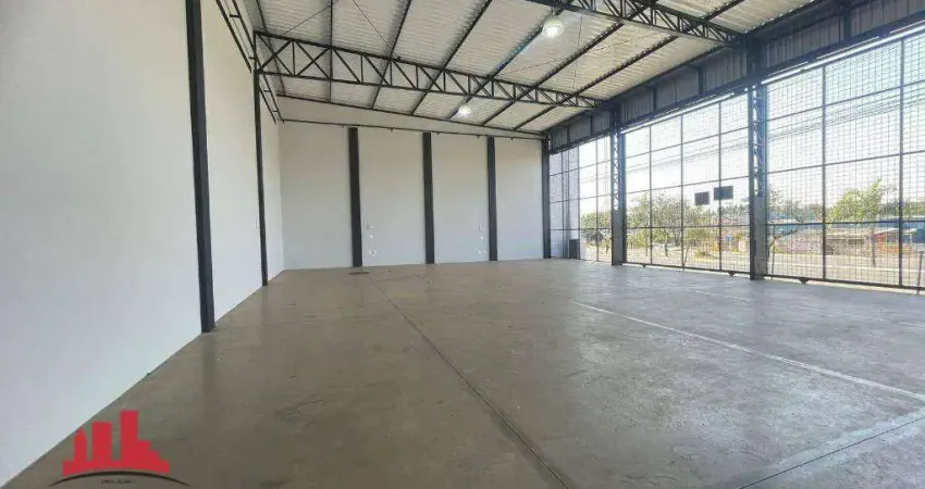Salão para alugar, 370 m² por r$ 7.500,00/mês - parque residencial francisco lopes iglesia - nova odessa/sp