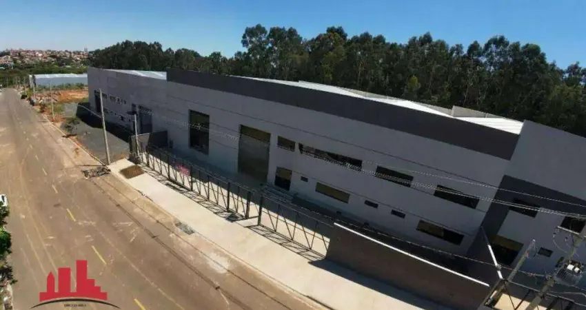 Galpão para alugar, 3800 m² por r$ 64.000,00/mês - parque industrial recanto - nova odessa/sp