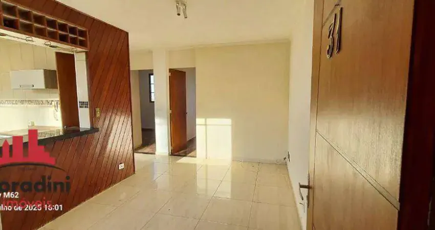 Apartamento com 2 dormitórios à venda, 60 m² por r$ 200.000,00 - jardim joão paulo ii - sumaré/sp