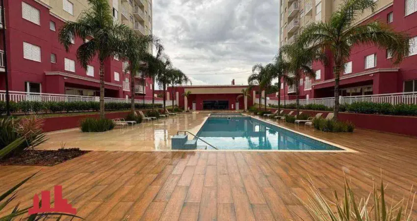 Apartamento com 2 dormitórios à venda, 47 m² por r$ 290.000 - residencial jardim dos ipês - nova odessa/sp