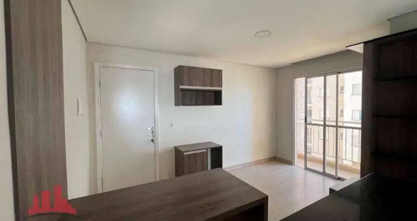 Apartamento com 2 dormitórios para alugar, 53 m² por r$ 2.121,00/mês - jardim paulistano - americana/sp