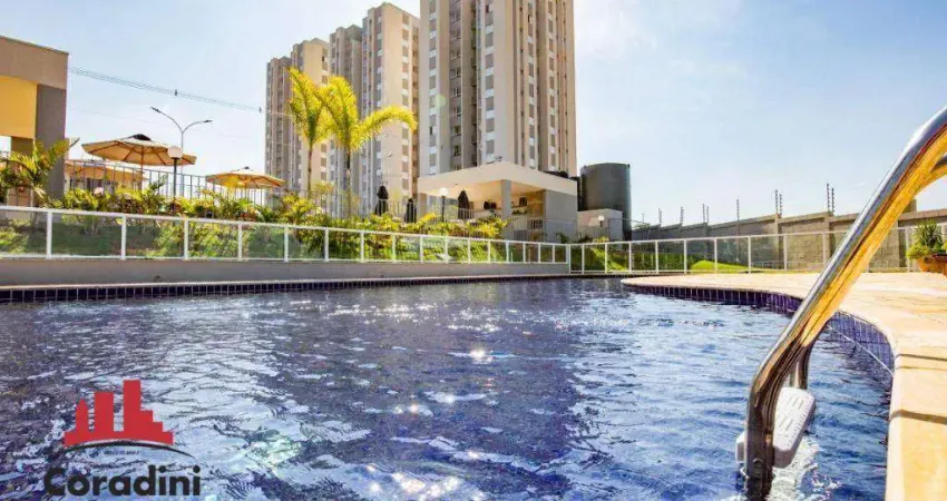 Apartamento com 2 dormitórios à venda,  condomínio portal jardim das angélicas, no bairro nova hostolândia - hortolândia/sp