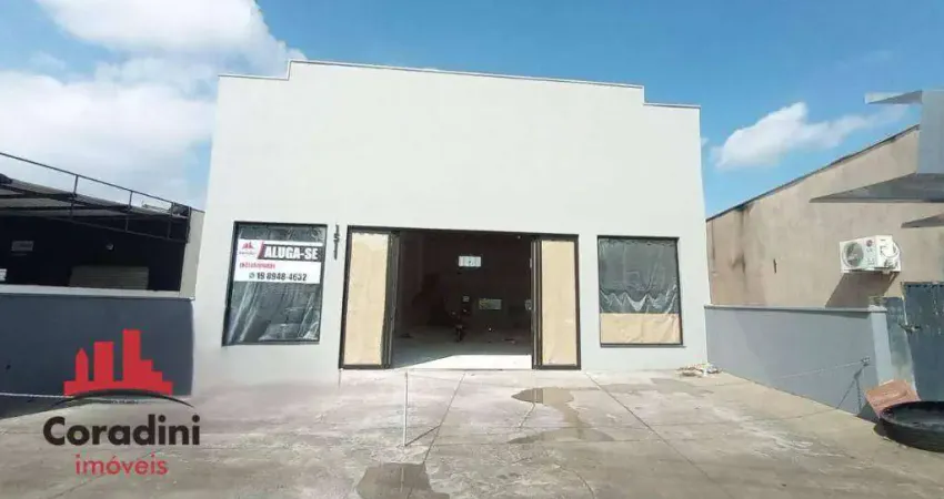 Salão para alugar, 375 m² - jardim santa rosa - nova odessa/sp