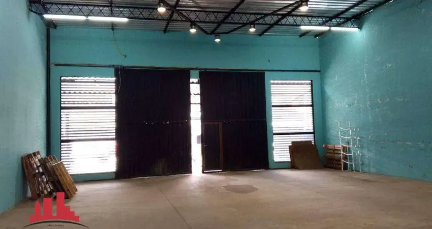 Salão para alugar, 308 m² por r$ 5.567/mês - jardim são manoel - nova odessa/sp