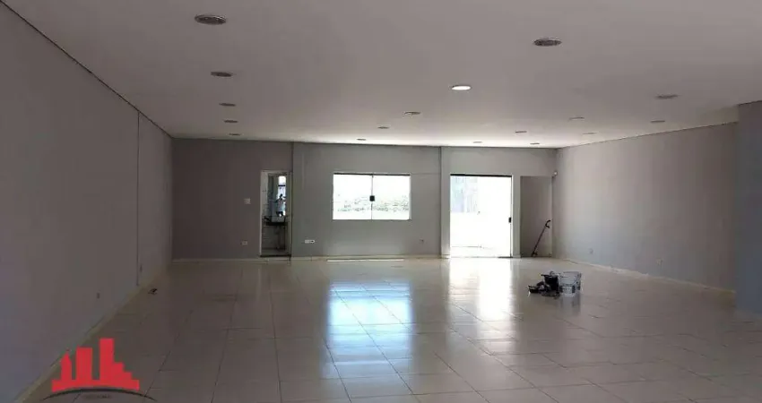 Salão para alugar, 165 m² por r$ 4.360/mês - jardim santa rosa - nova odessa/sp