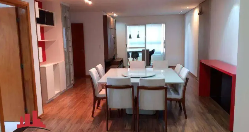 Apartamento com 3 dormitórios para alugar, 154 m² por r$ 6.000,00/mês - jardim bela vista - nova odessa/sp