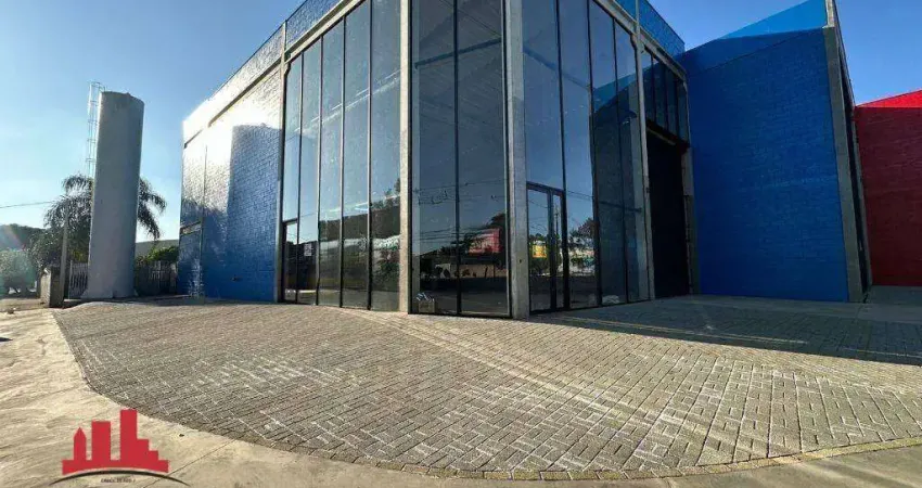 Salão para alugar, 421 m² - loteamento industrial nossa senhora de fátima - americana/sp