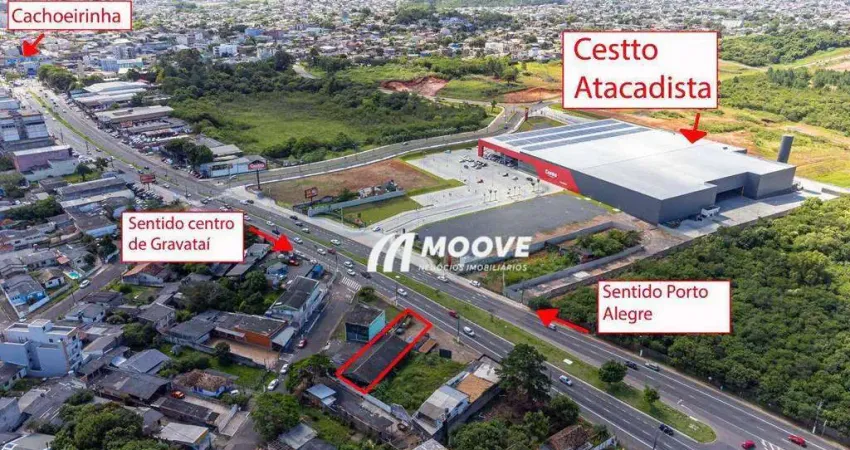 Terreno à venda, 420 m² por  - Bom Princípio - Gravataí/RS