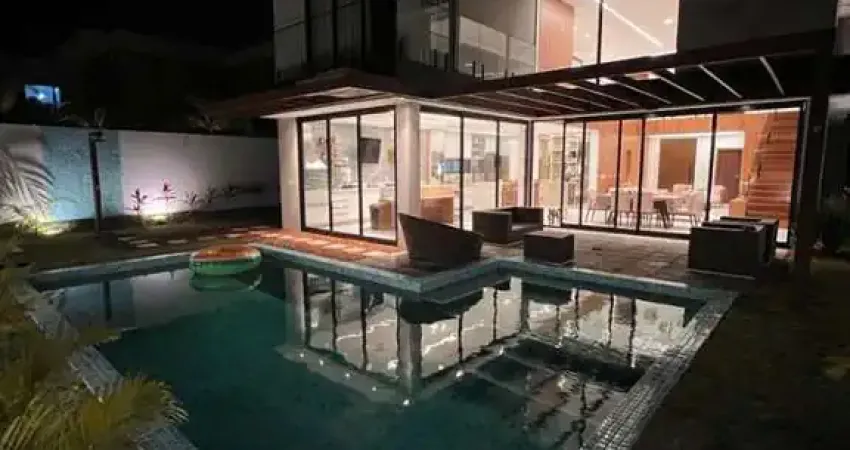 Casa em condomínio para locação em camaçari, abrantes, 5 dormitórios, 4 suítes, 6 banheiros, 4 vagas