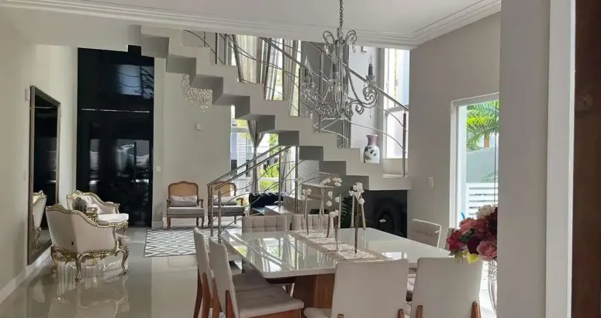 Casa em condomínio para locação em camaçari, alphaville (abrantes), 4 dormitórios, 4 suítes, 7 banheiros, 4 vagas