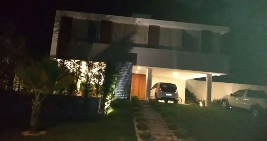 Casa em condomínio para venda em camaçari, alphaville (abrantes), 4 dormitórios, 4 suítes, 5 banheiros, 2 vagas