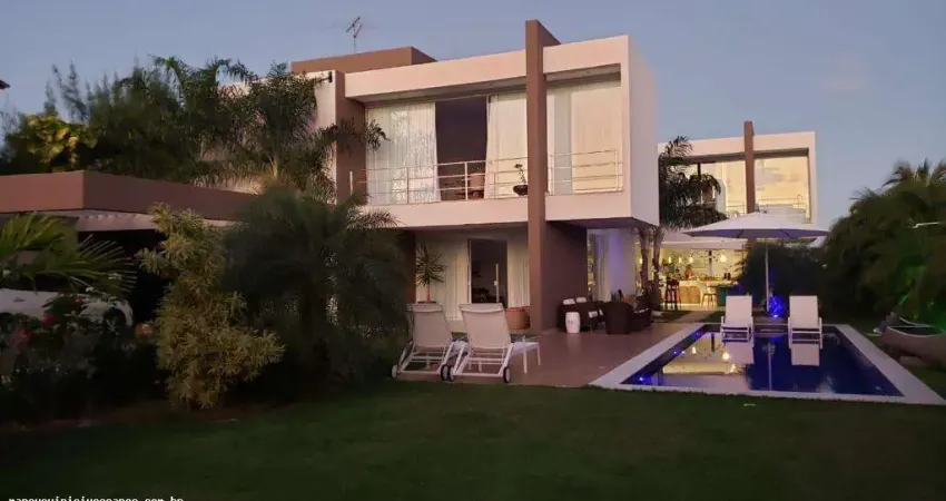 Casa em Condomínio para Locação em Camaçari, BUSCA VILLE, 4 dormitórios, 4 suítes, 6 banheiros, 4 vagas