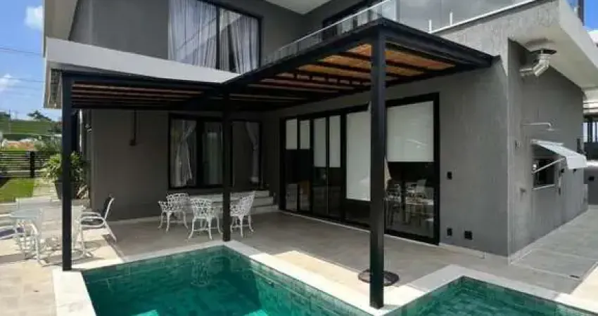 Casa em Condomínio para Locação em Camaçari, Abrantes, 4 dormitórios, 4 suítes, 3 banheiros, 4 vagas