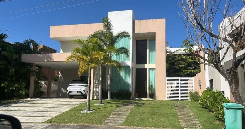 Casa em Condomínio para Venda em Camaçari, Alphaville (Abrantes), 4 dormitórios, 4 suítes, 5 banheiros, 2 vagas