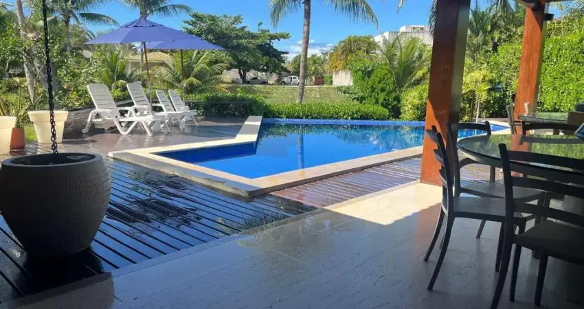 Casa em Condomínio para Venda em Camaçari, Busca Vida (Abrantes), 5 dormitórios, 4 suítes, 6 banheiros, 3 vagas