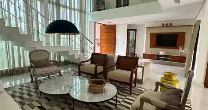 Casa em condomínio para locação em camaçari, alphaville (abrantes), 4 dormitórios, 3 suítes, 6 banheiros, 2 vagas