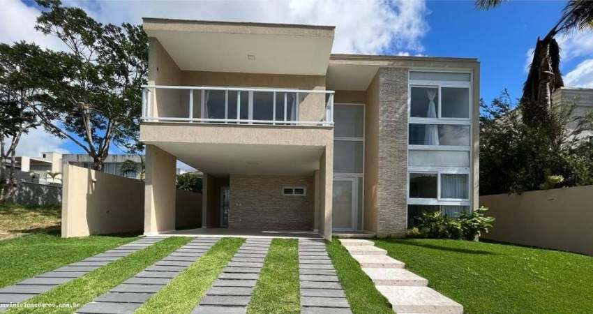 Casa em Condomínio para Venda em Camaçari, Alphaville (Abrantes), 4 dormitórios, 4 suítes, 5 banheiros, 4 vagas