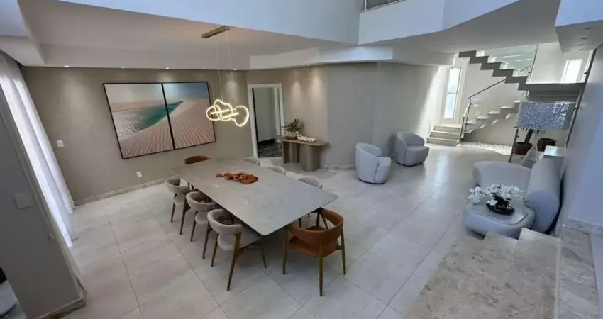 Casa em condomínio para locação em camaçari, busca vida, 4 dormitórios, 4 suítes, 6 banheiros, 8 vagas