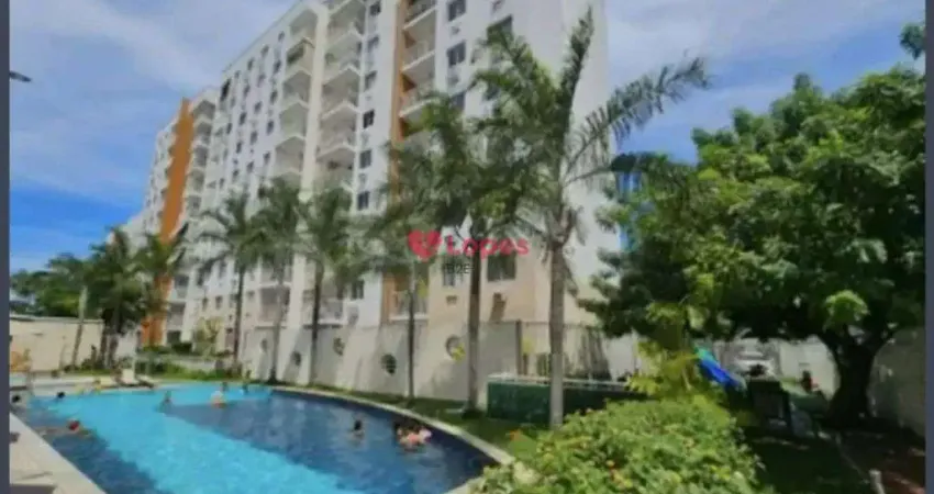 Imobiliaria lopes b2e vende excelente apartamento 2 quartos - 55m2 - anil - condominio caminhos da barra r$ 252.000,00.