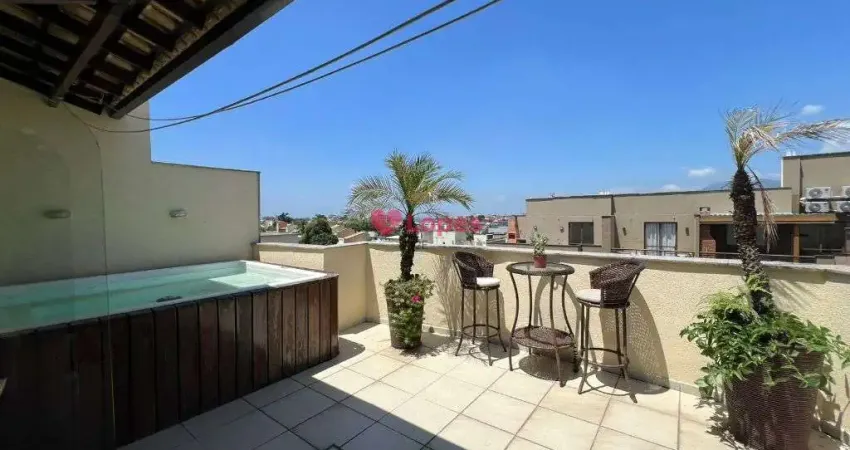 Imobiliaria lopes b2e vende excelente cobertura 4 quartos - 196m2 - pechincha - r$ 890.000,00.