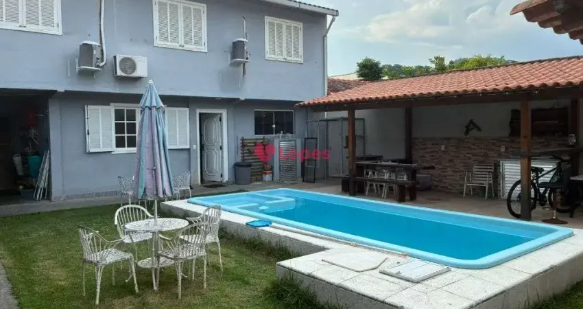 Imobiliaria lopes b2e vende excelente casa - 452 m2 - com 2 moradias - taquara - com paineis solares e poco artesiano - r$ 900.000,00