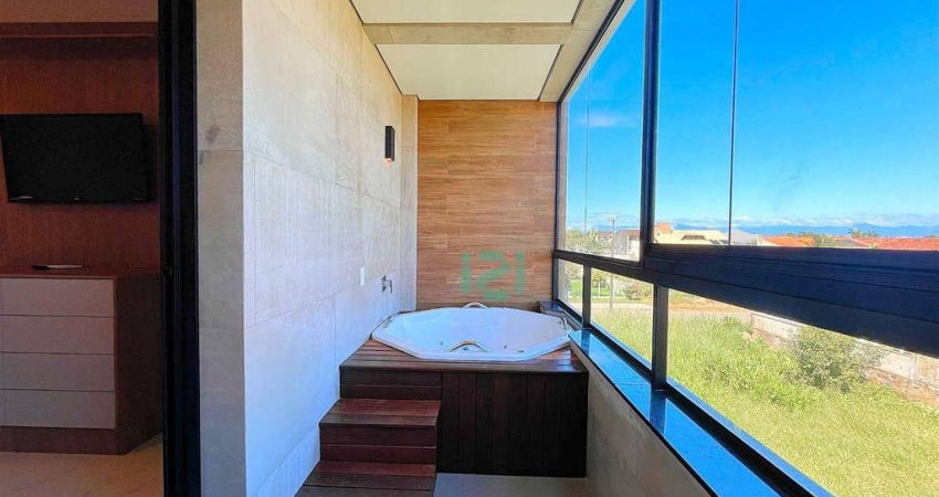 APARTAMENTO MOBILIADO COM HIDROMASSAGEM NA SACADA - CENTRO