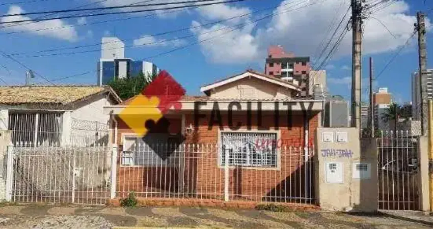 Casa comercial para alugar na Rua Mário Siqueira, 582, Botafogo, Campinas