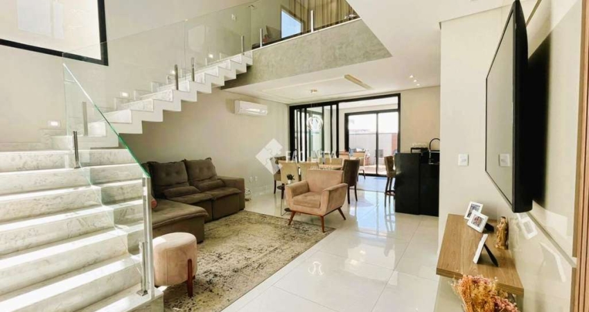 Casa em condomínio fechado com 3 quartos à venda na Rua Nadir Esquarize, 480, Residencial Real Parque Sumaré, Sumaré