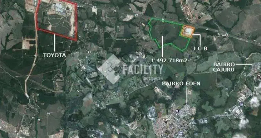 Terreno comercial à venda na do Joseph Cyril Bamford, 3600, Éden, Sorocaba
